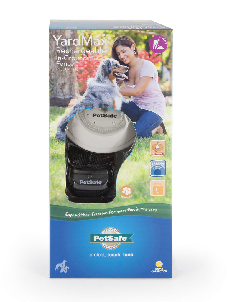 PIG00-11115 PetSafe® YardMax® Rechargeable In-Ground Fence™ Packaging