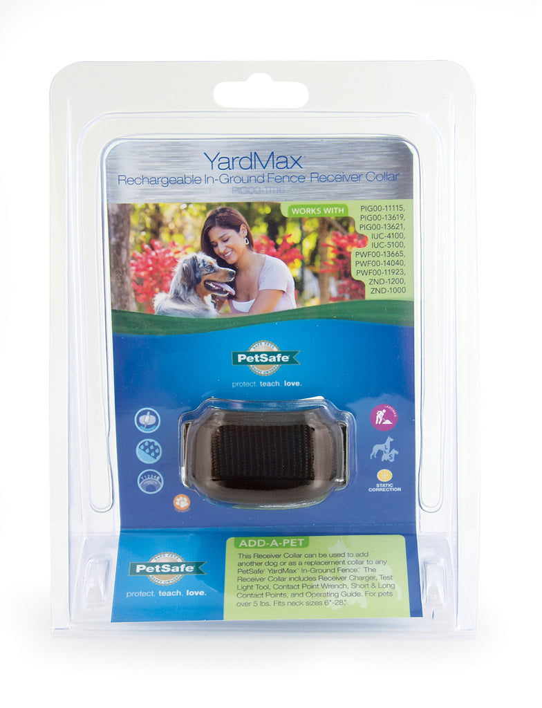 PIG00-11116 PetSafe® YardMax® Rechargeable In-Ground Fence™ Receiver Collar Packaging