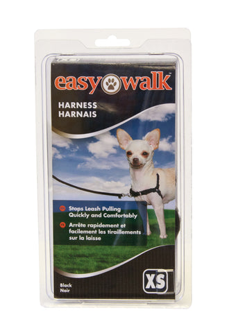 EWH-HC-P-BLK PetSafe® Easy Walk® Harness- Petite, Black/Silver Image